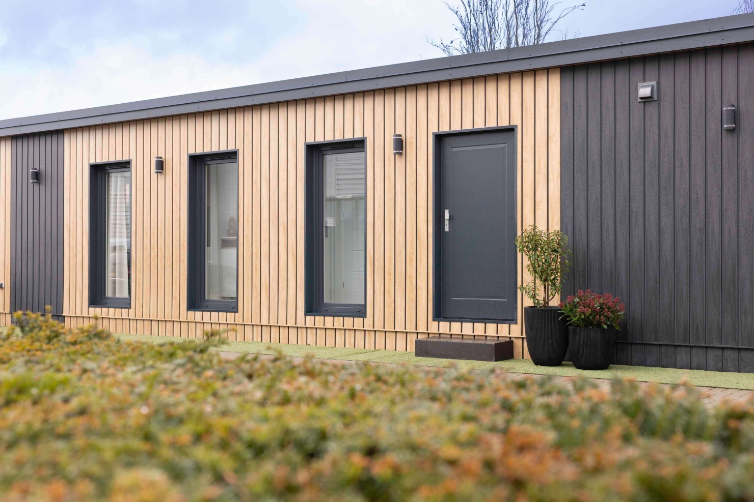 Zijaanzicht KaFra Flexwoning 3.0