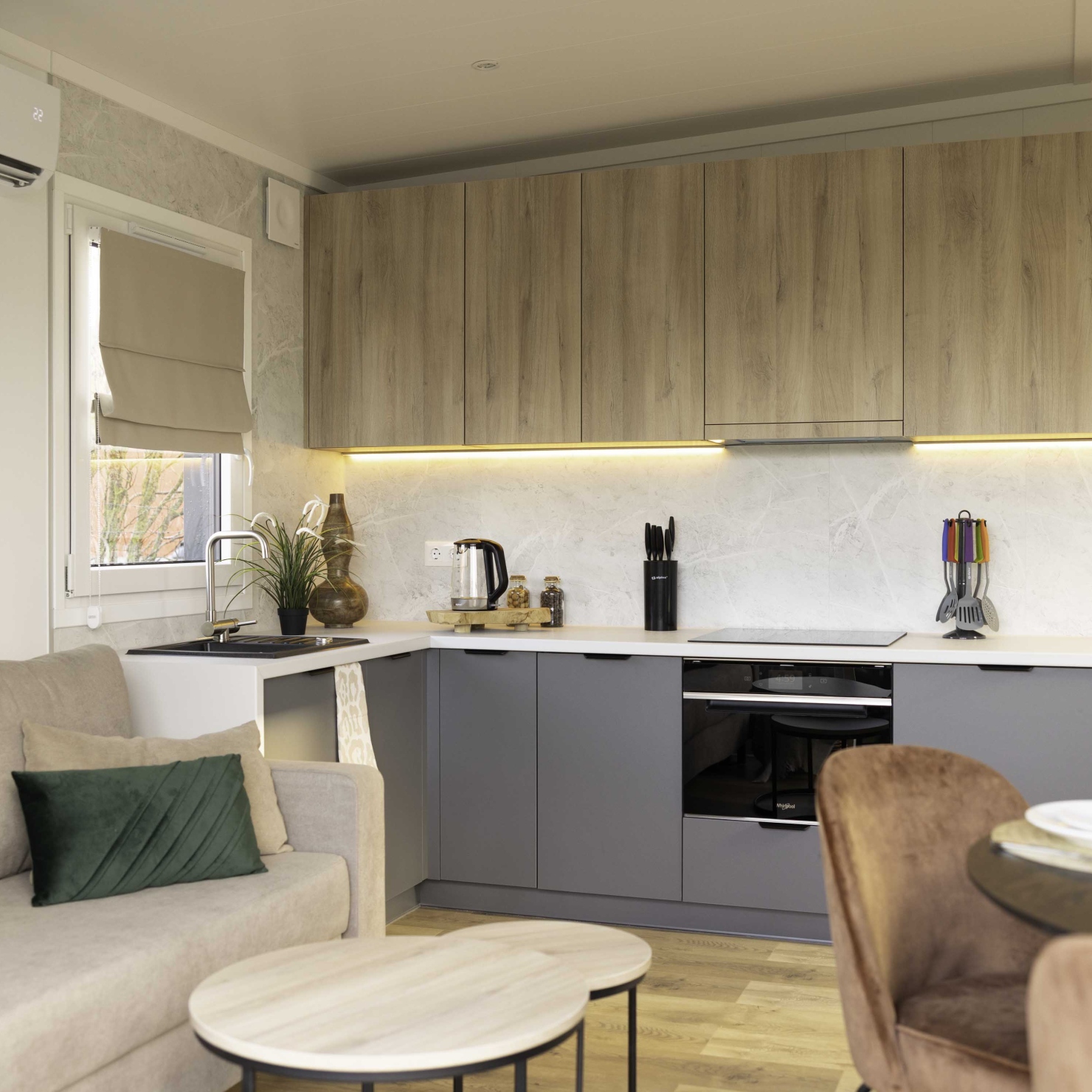 De Flexwoning 3.0 van KaFra heeft een moderne keuken