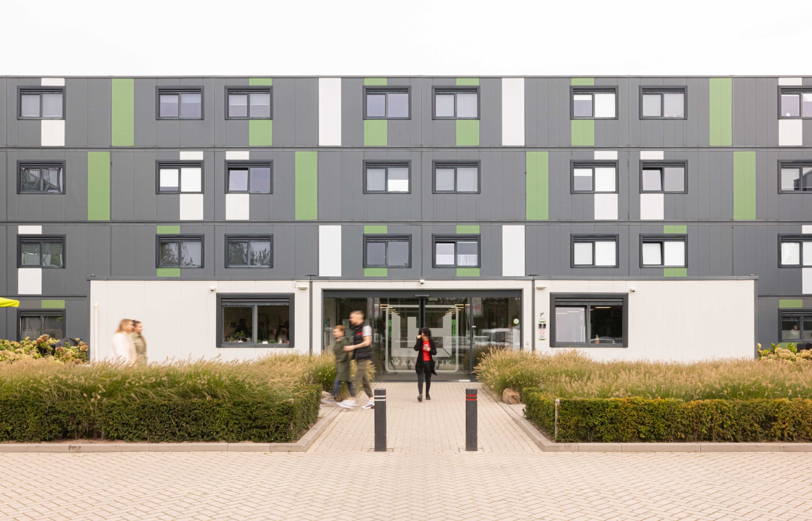 Ingang van de Flex Accommidatie van KaFra Waalwijk