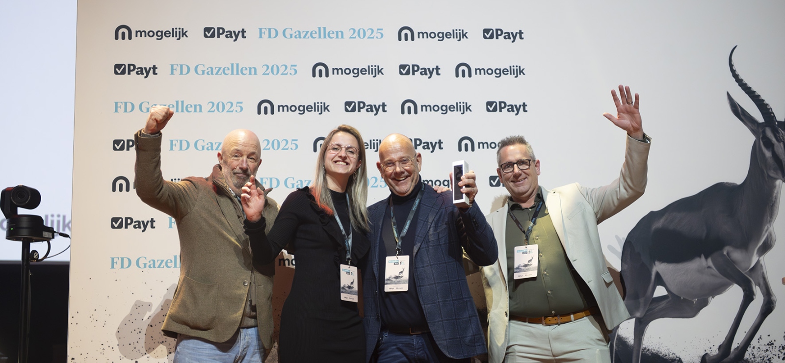 KaFra wint tweede prijs FD Gazellen 2025 Regio Zuid categorie Groot