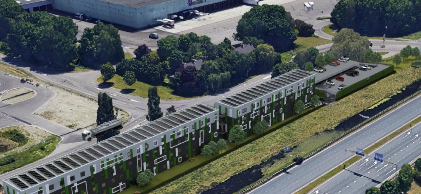 Visua van de potentiële KaFra locatie in Bleiswijk
