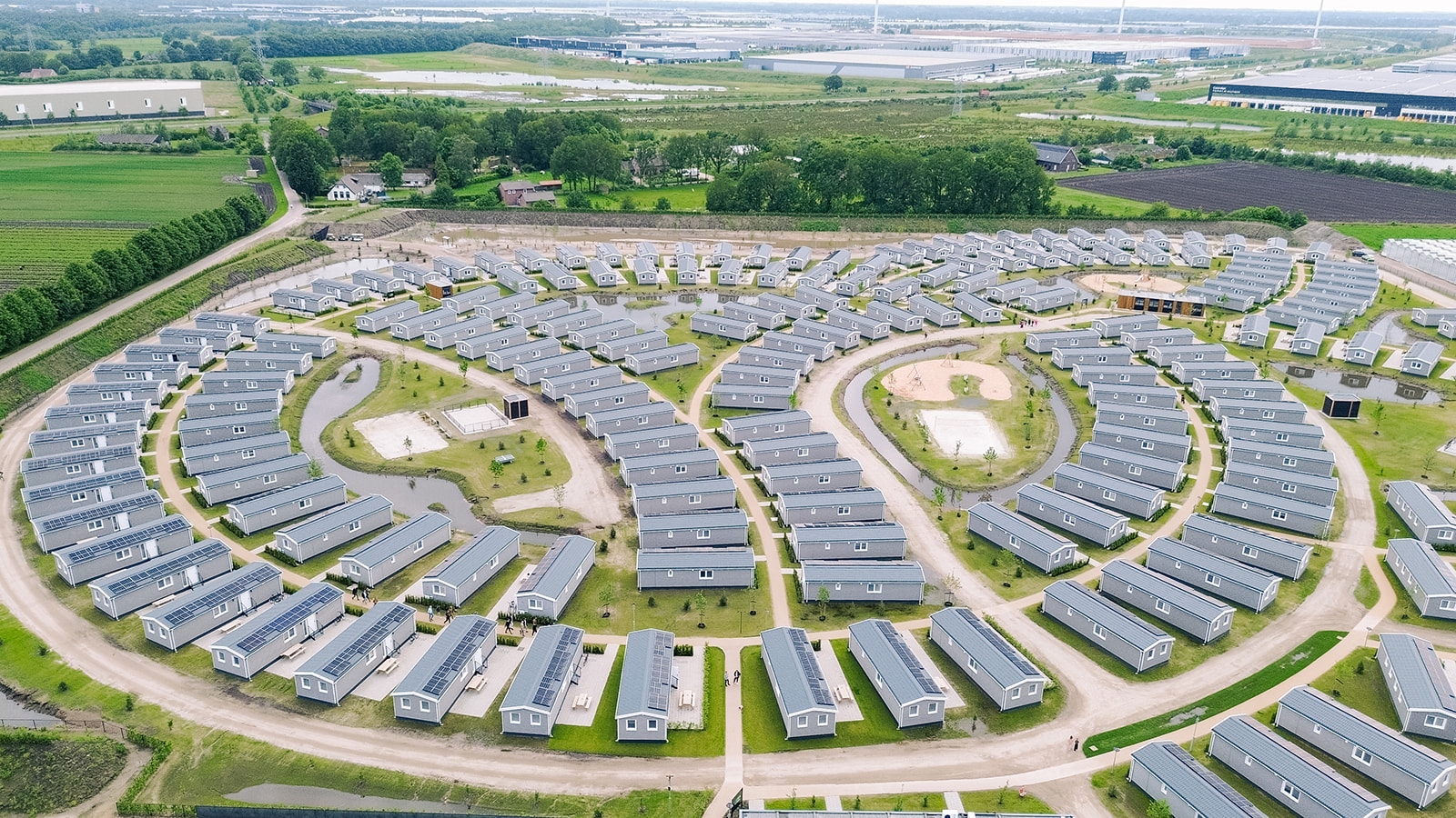 Flexwoning buitenkant