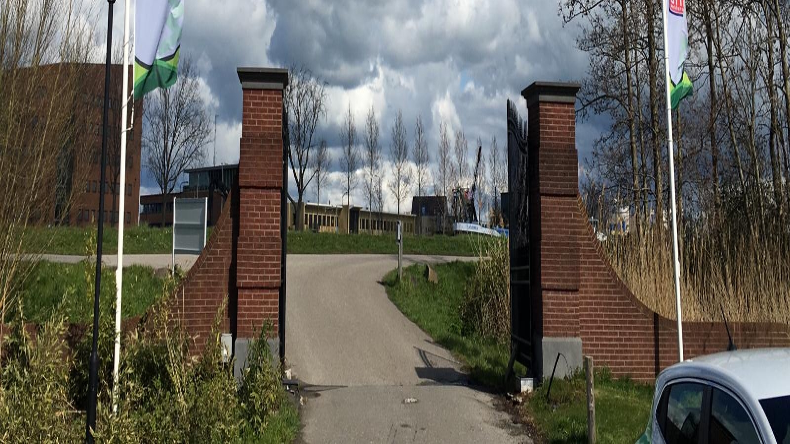 Ingang tot de locatie KaFra Gouda