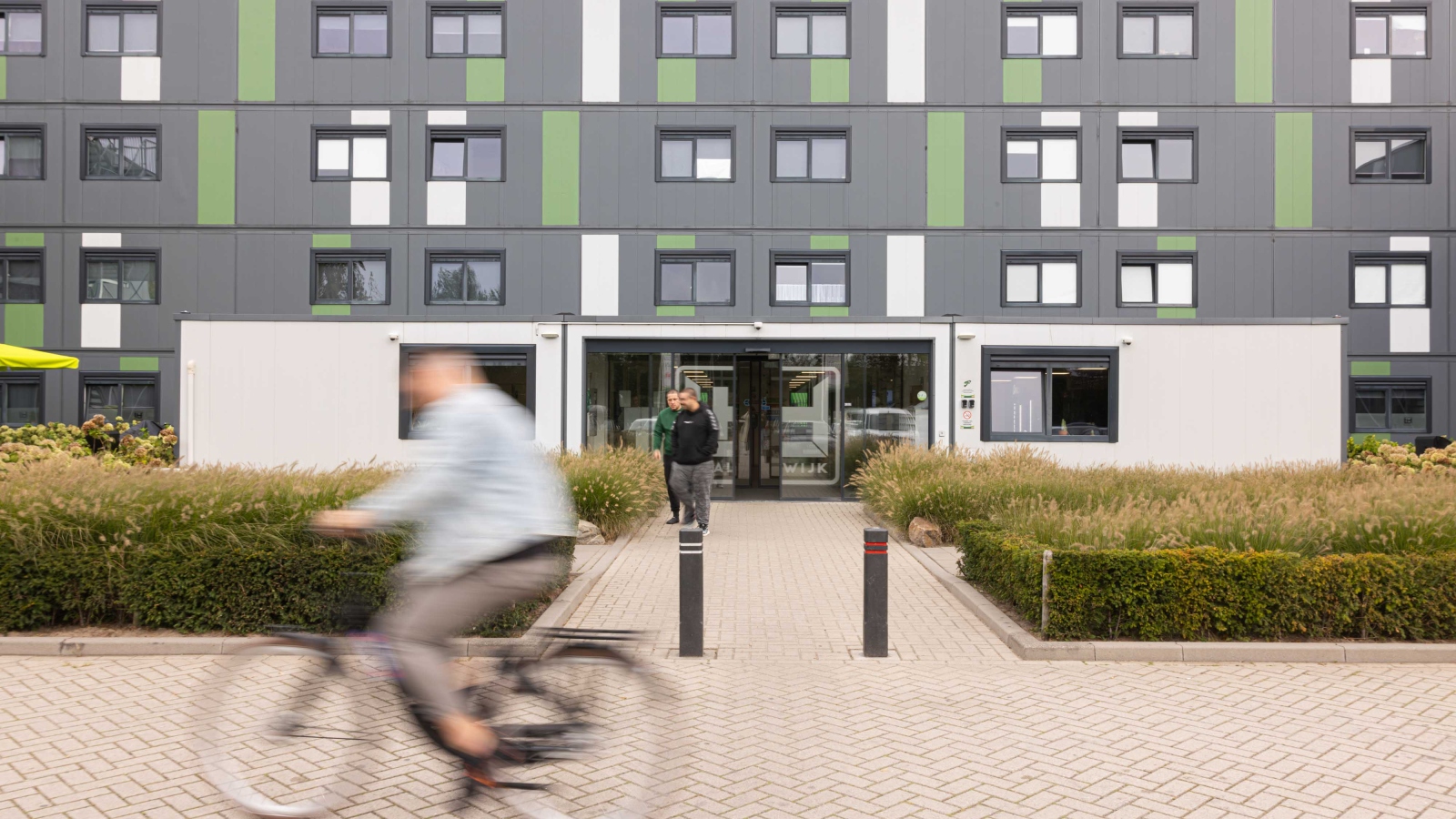 Ingang van de Flex Accommodatie van locatie KaFra Waalwijk