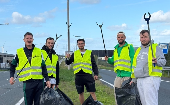 Samen 84 kilometer voor een schonere leefomgeving