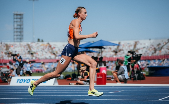 Femke Broeders-Bol verbreekt Nederlands record op de 800 meter