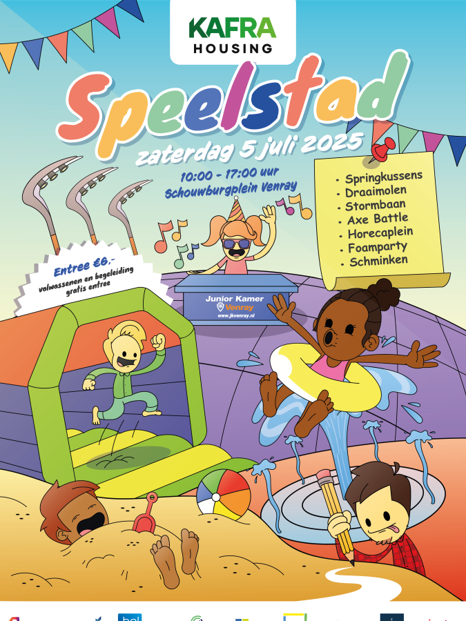 Poster Speelstad Venray