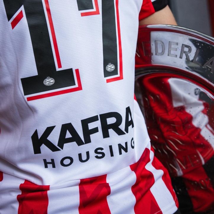 PSV Vrouwen x KaFra Housing als shirtsponsor